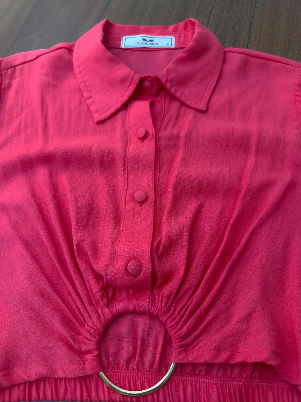 camisa luleg rosa P