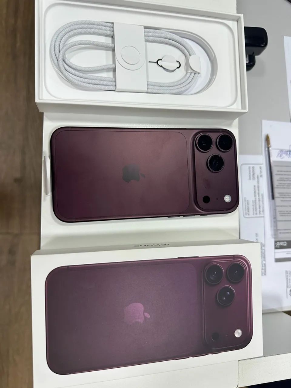 iphone 18 pro Max 256 roxo 