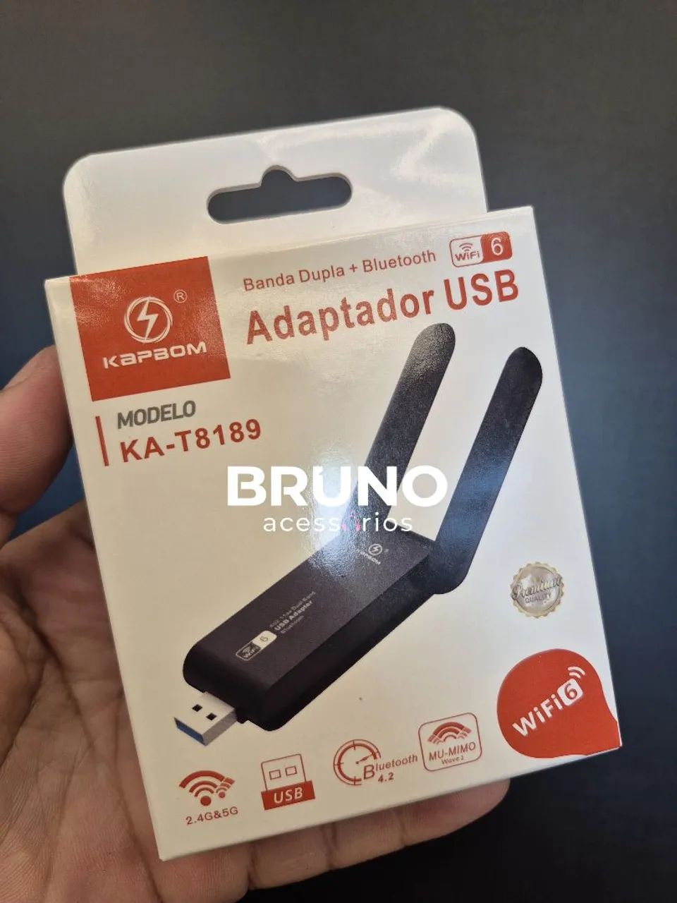Adaptador USB Wi-Fi Bluetooth  - Foto 2
