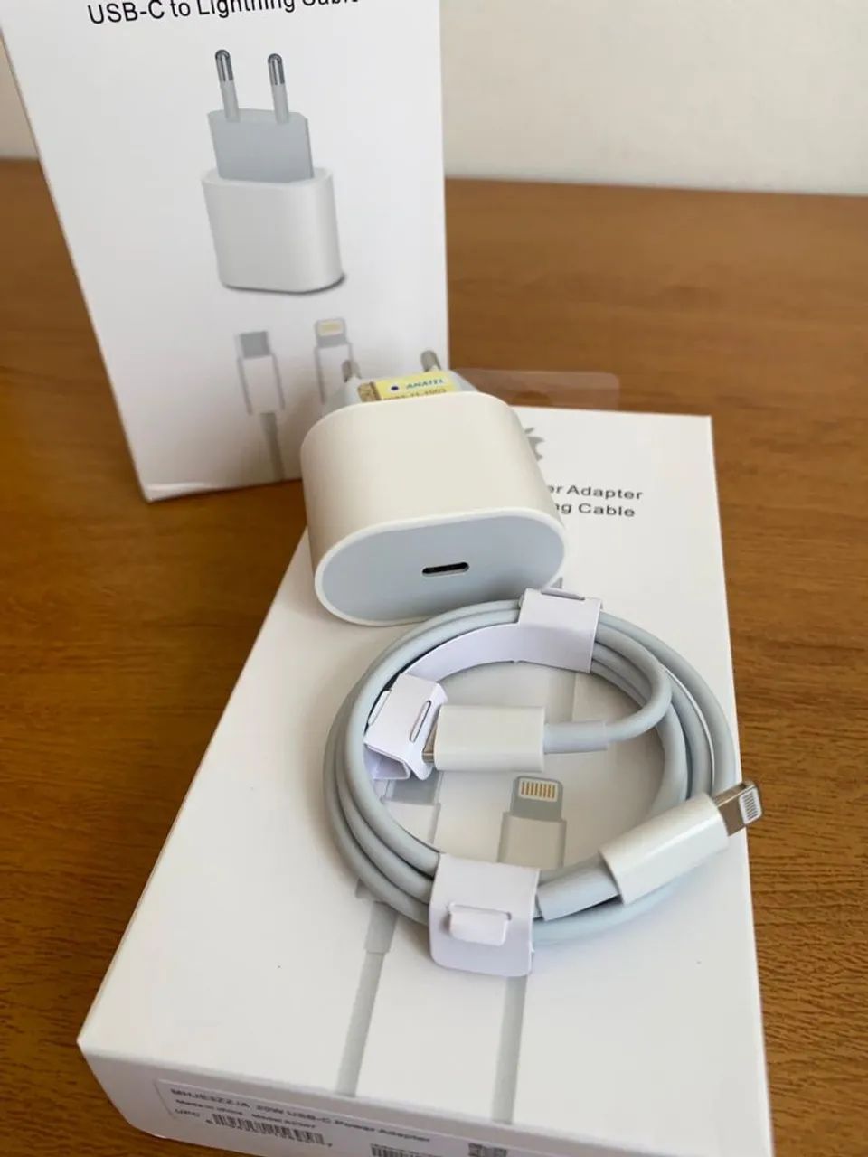 ? CARREGADOR USB-C 25W COM CABO LIGHTNING - PRODUTO NOVO! ? - Foto 2