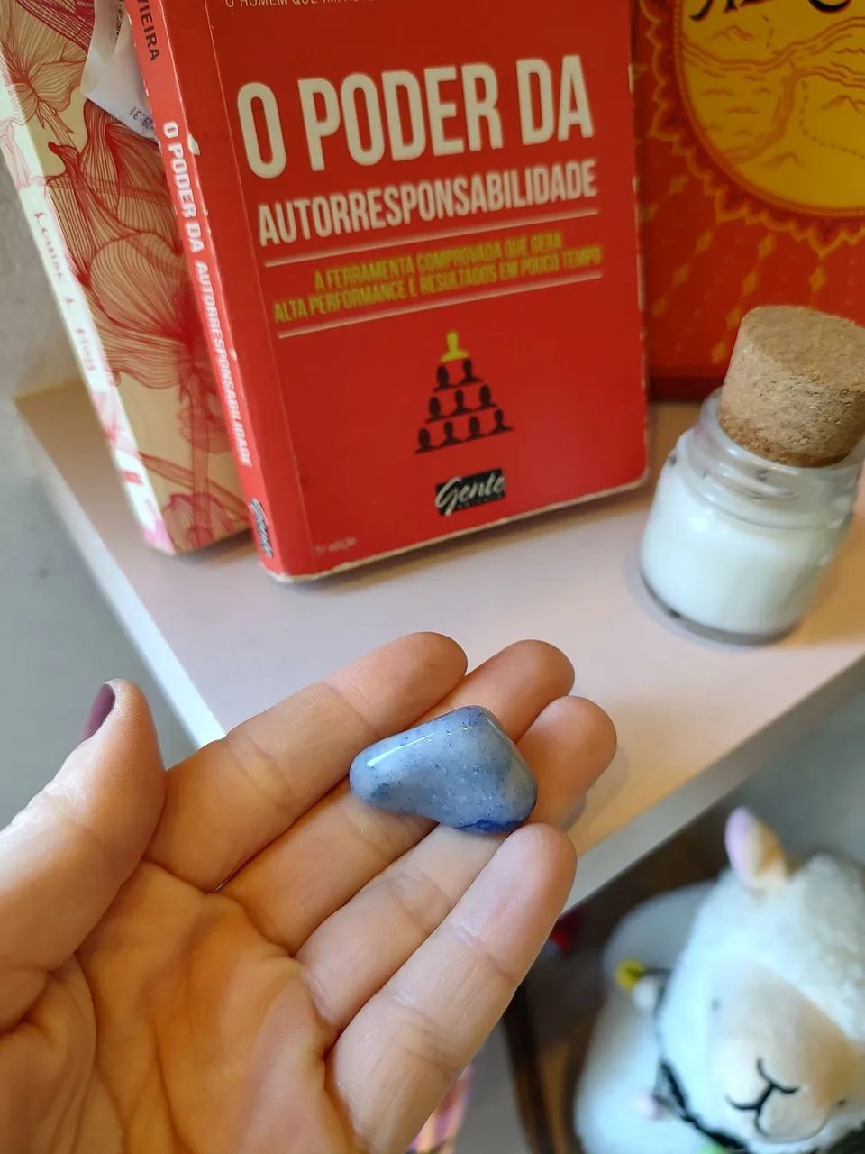 Kit Energia, Proteção e Equilíbrio  Granada, Olho de Tigre e Quartzo Azul 25,00 - Foto 4