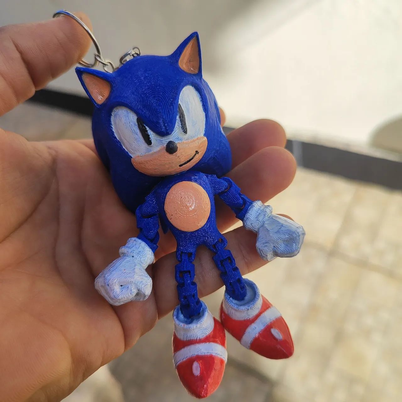 Chaveiro Sonic  articulado