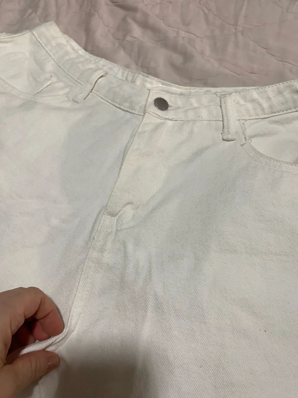 Short jeans branco - Foto 2