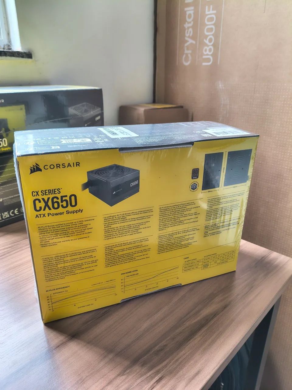 FONTE CORSAIR CX650 - LACRADA  - Foto 2
