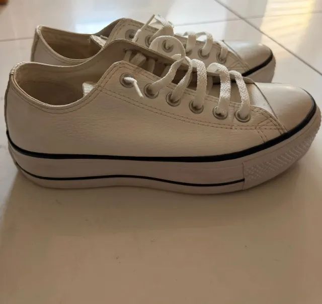 Desapego All Star Branco - 36 - Foto 2