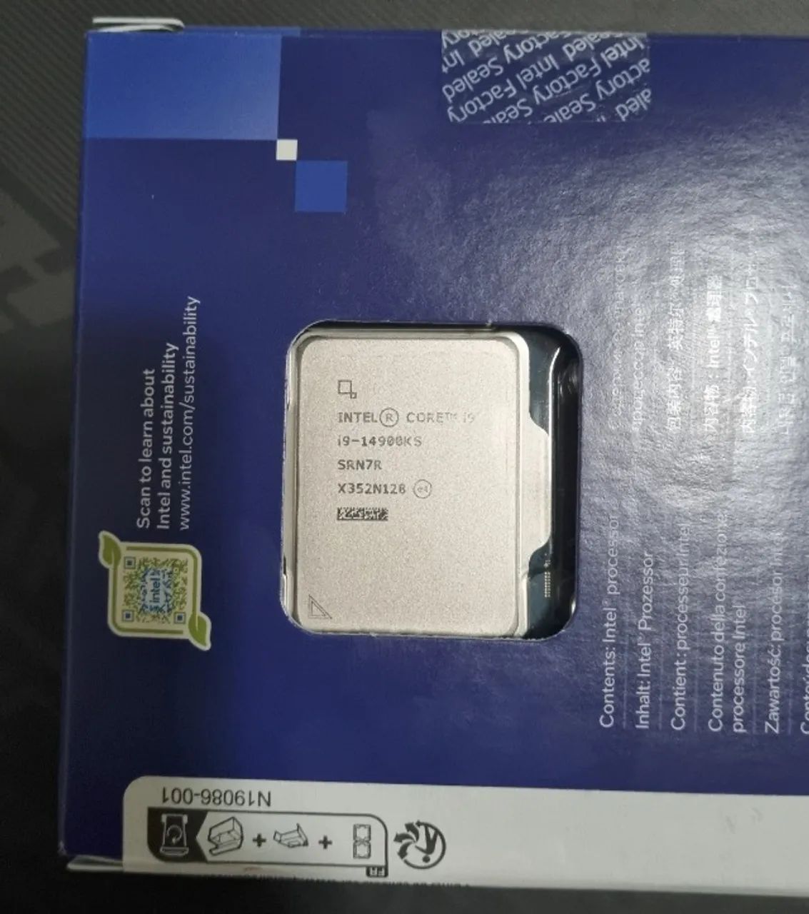 Processador Intel Core i9 14900KS 24/32 6.2GHz Cache 36MB LGA1700