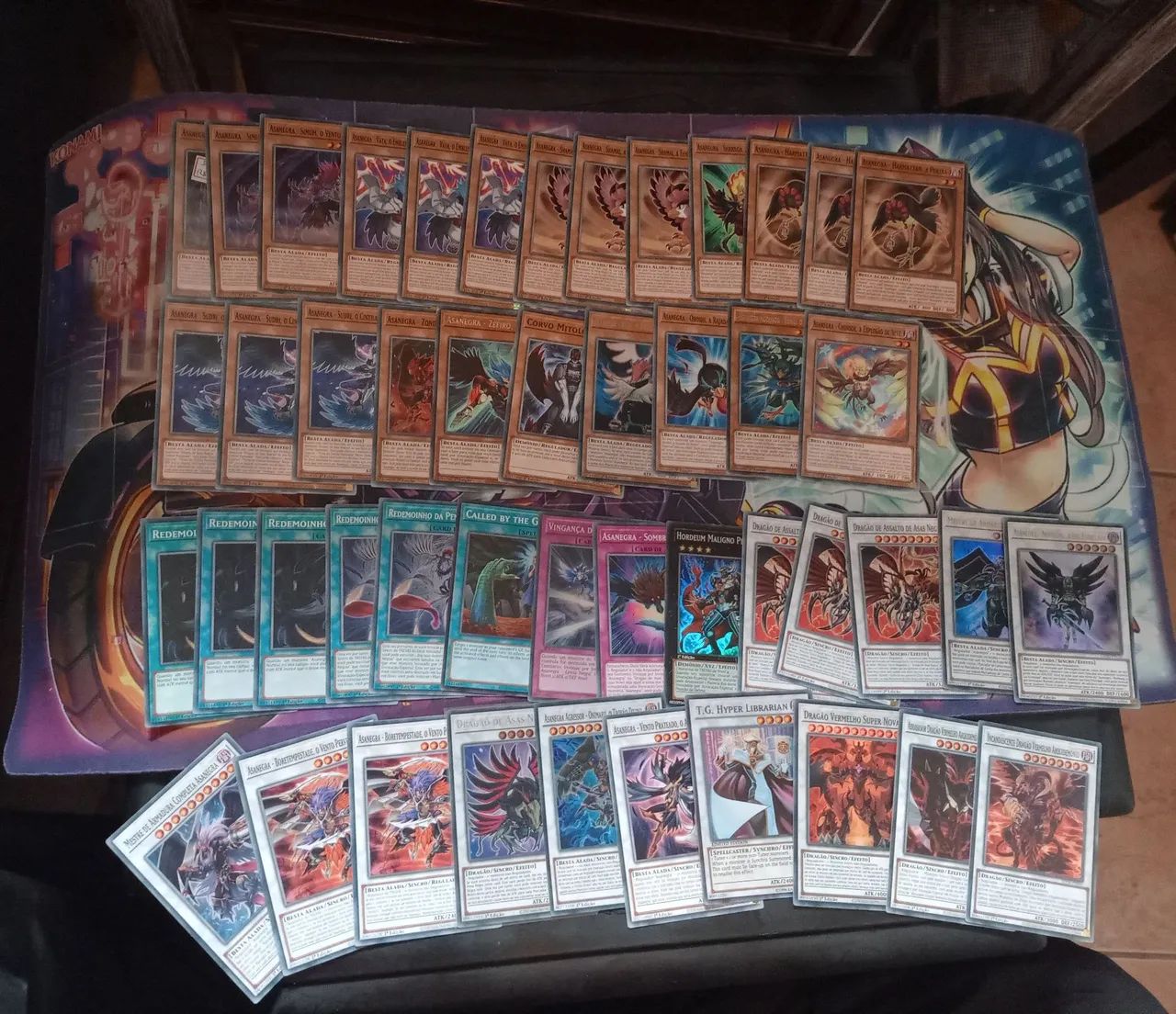 Deck Yu-Gi-Oh! Blackwing / Asanegra  - Foto 2