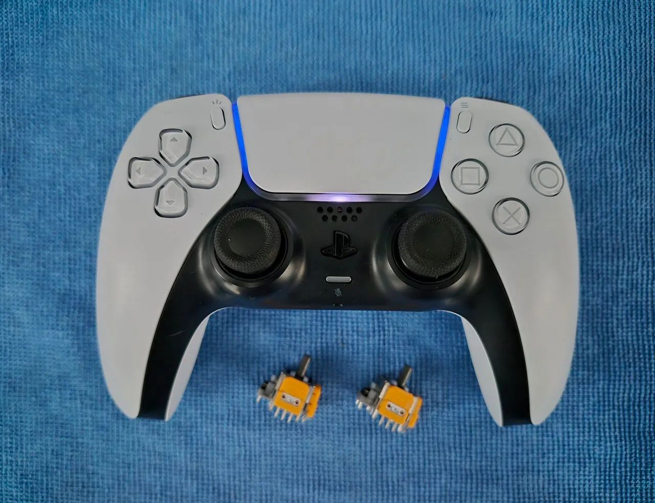Controle Dualsense PS5 Branco + Protetores!!!!