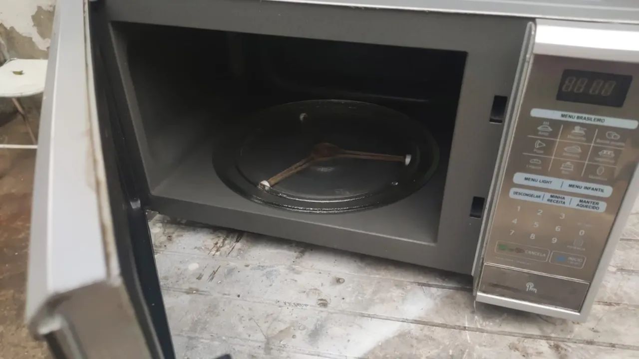 microondas lg inox excelente estado  - Foto 2