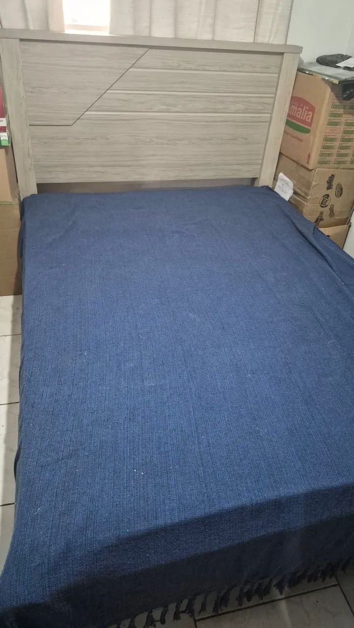 Cama de casal com colchão  - Foto 3