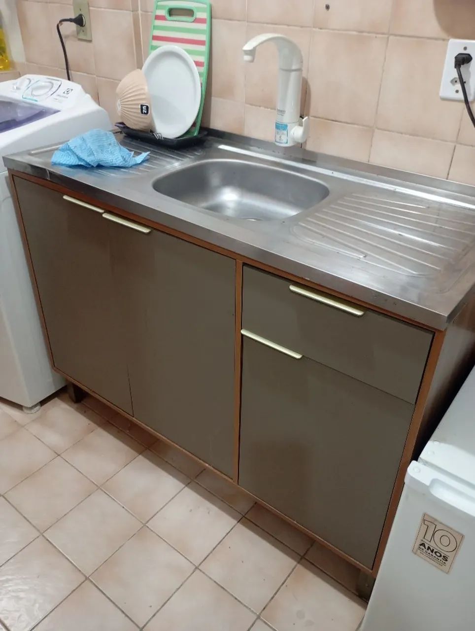 Pia de cozinha, semi nova