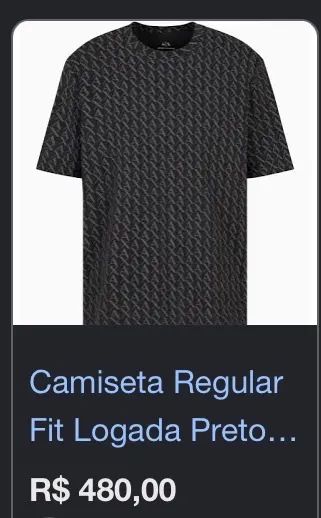 Camiseta Armani  - Foto 2