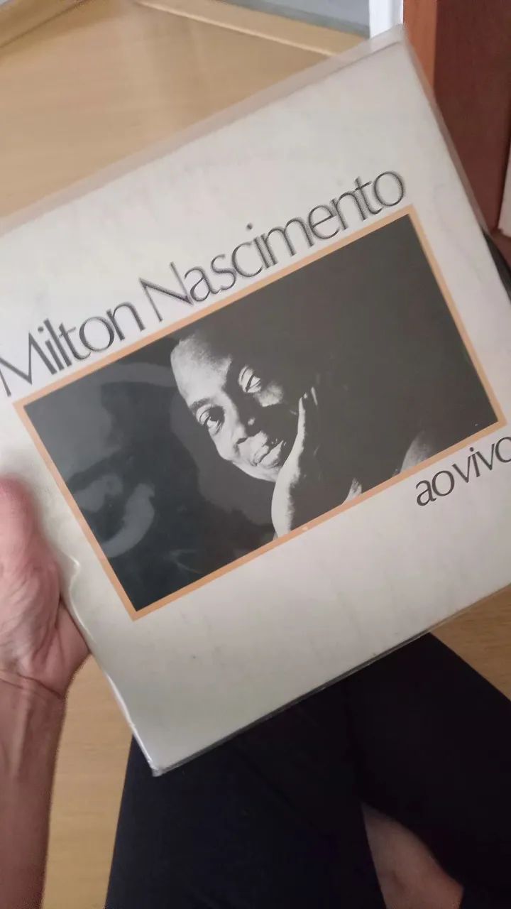 Vinil Milton Nascimento ao Vivo 