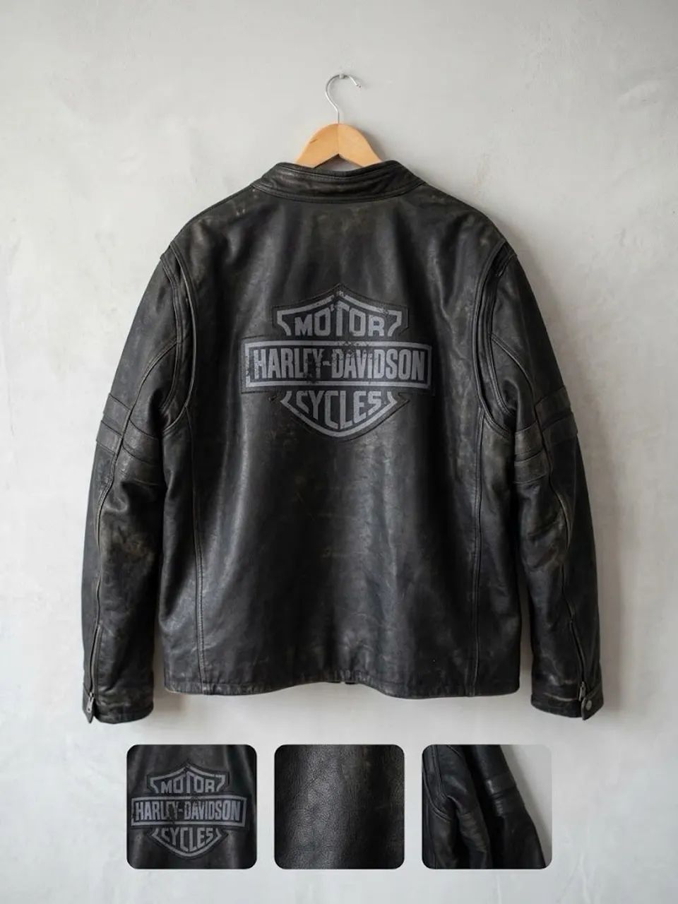Jaqueta Harley Davidson original em couro  - Foto 2