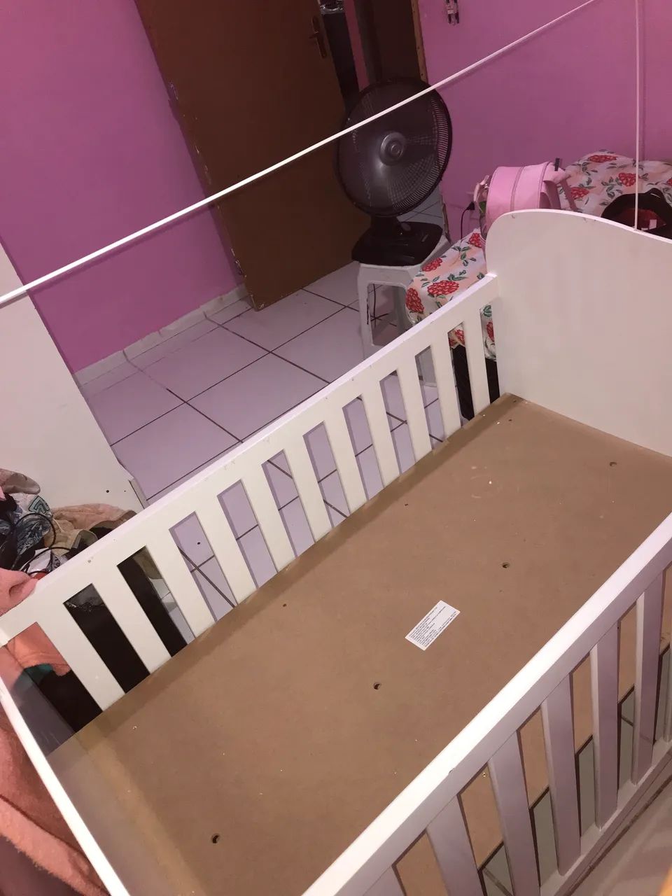 Berço bebê vai com o colchão  - Foto 5