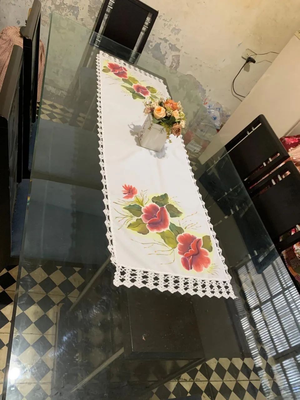 Mesa de vidro 