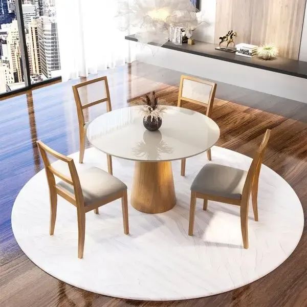 Mesa de jantar 4 cadeiras - Foto 2
