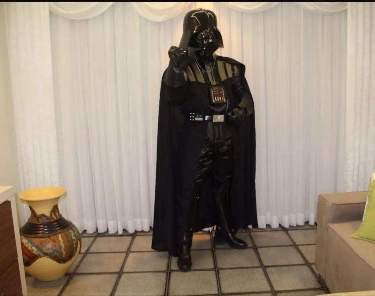 Cosplay fantasia roupa darth vader  - Foto 4