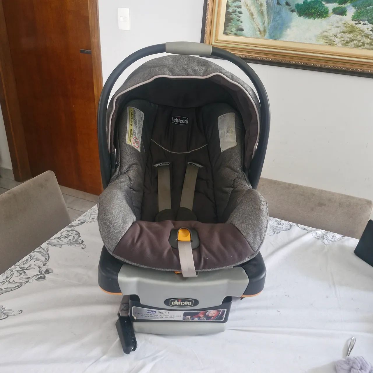 Carrinho,  Bebê  Conforto KeyFit 30 + Base Carro CHICCO - Foto 5