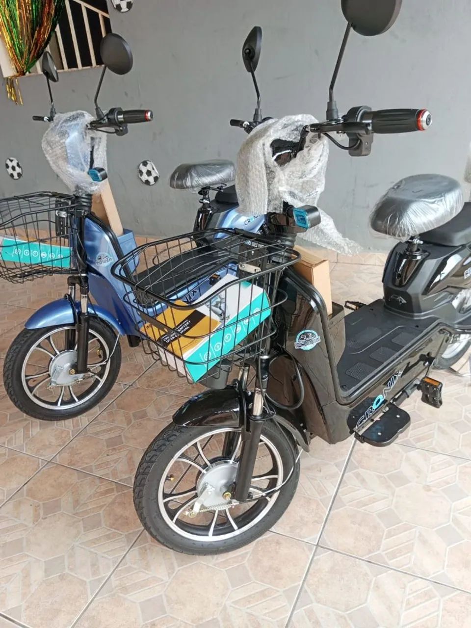 Bicicleta elétrica aro 16 com bluetooth e som  - Foto 4