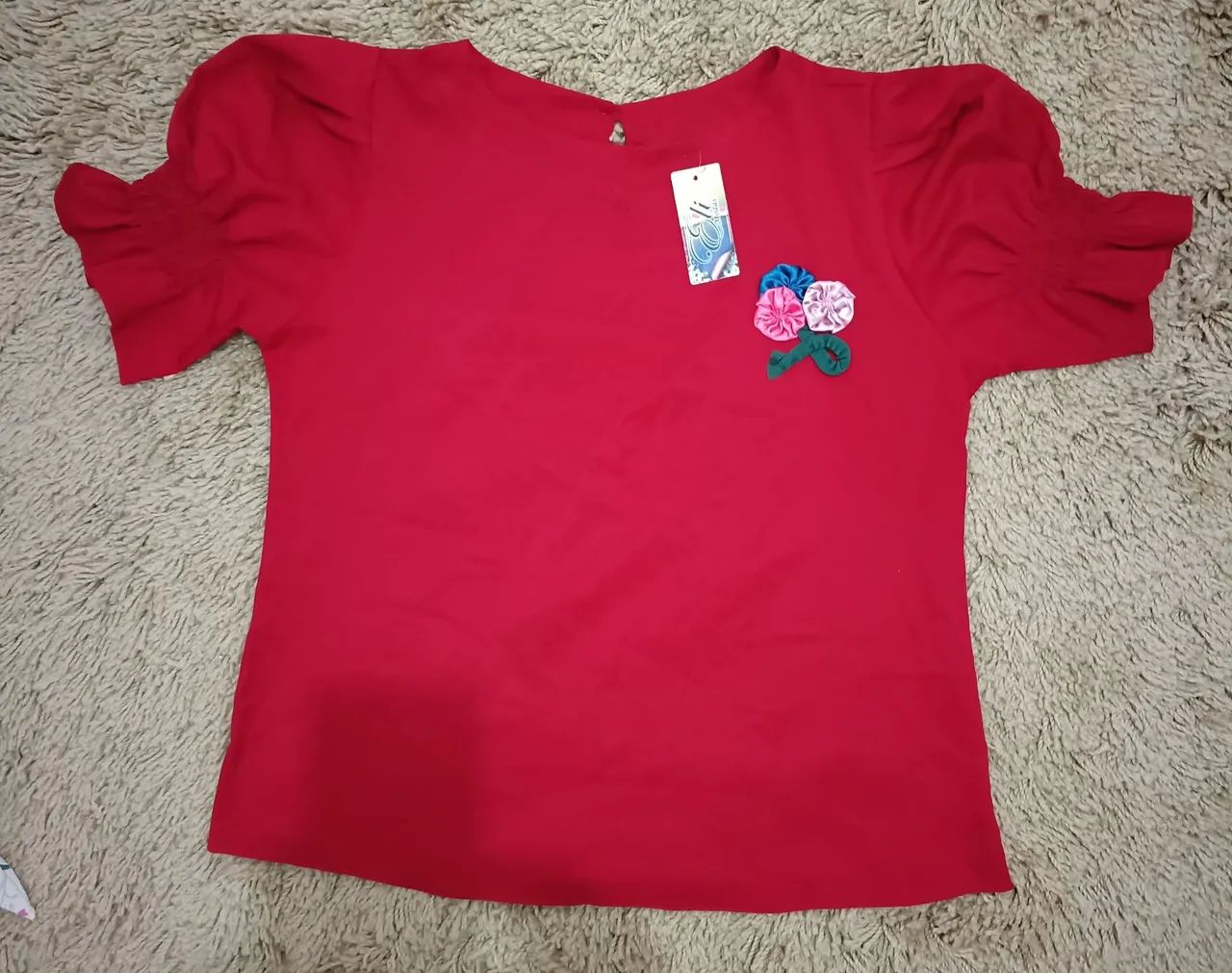 Blusa feminina vermelho 
