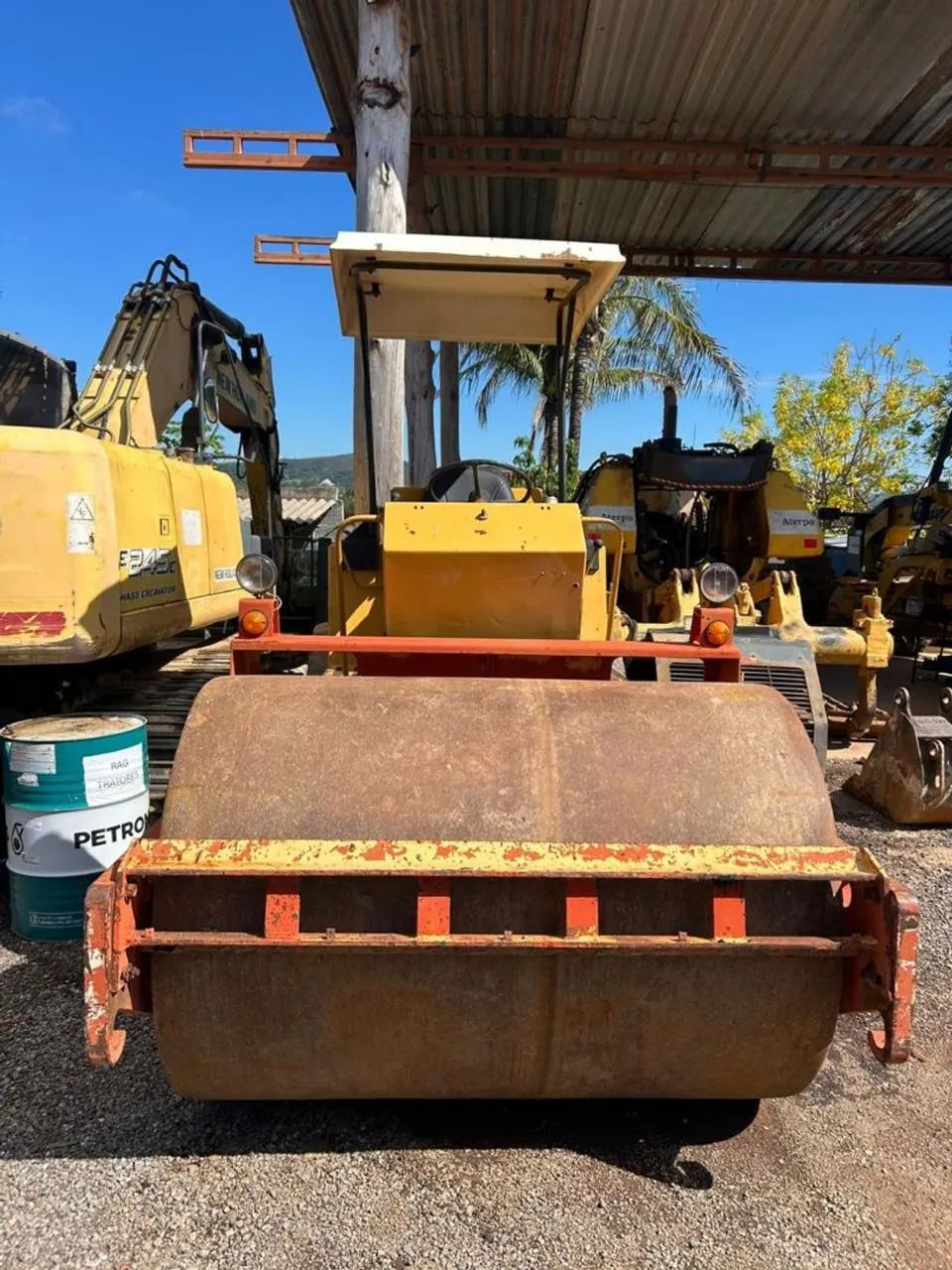ROLO COMPACTADOR DYNAPAC CA15 MOTOR PERKINS 4236 - Foto 3