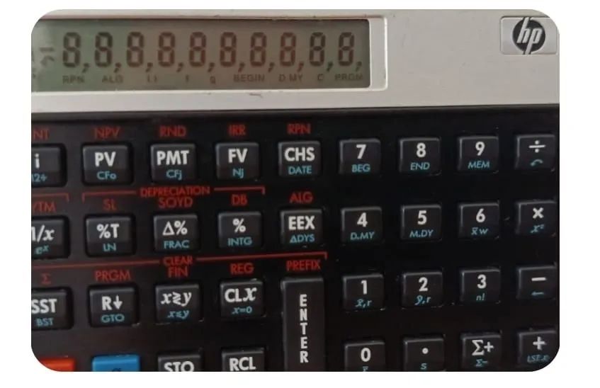 Calculadora HP 12c Platinum