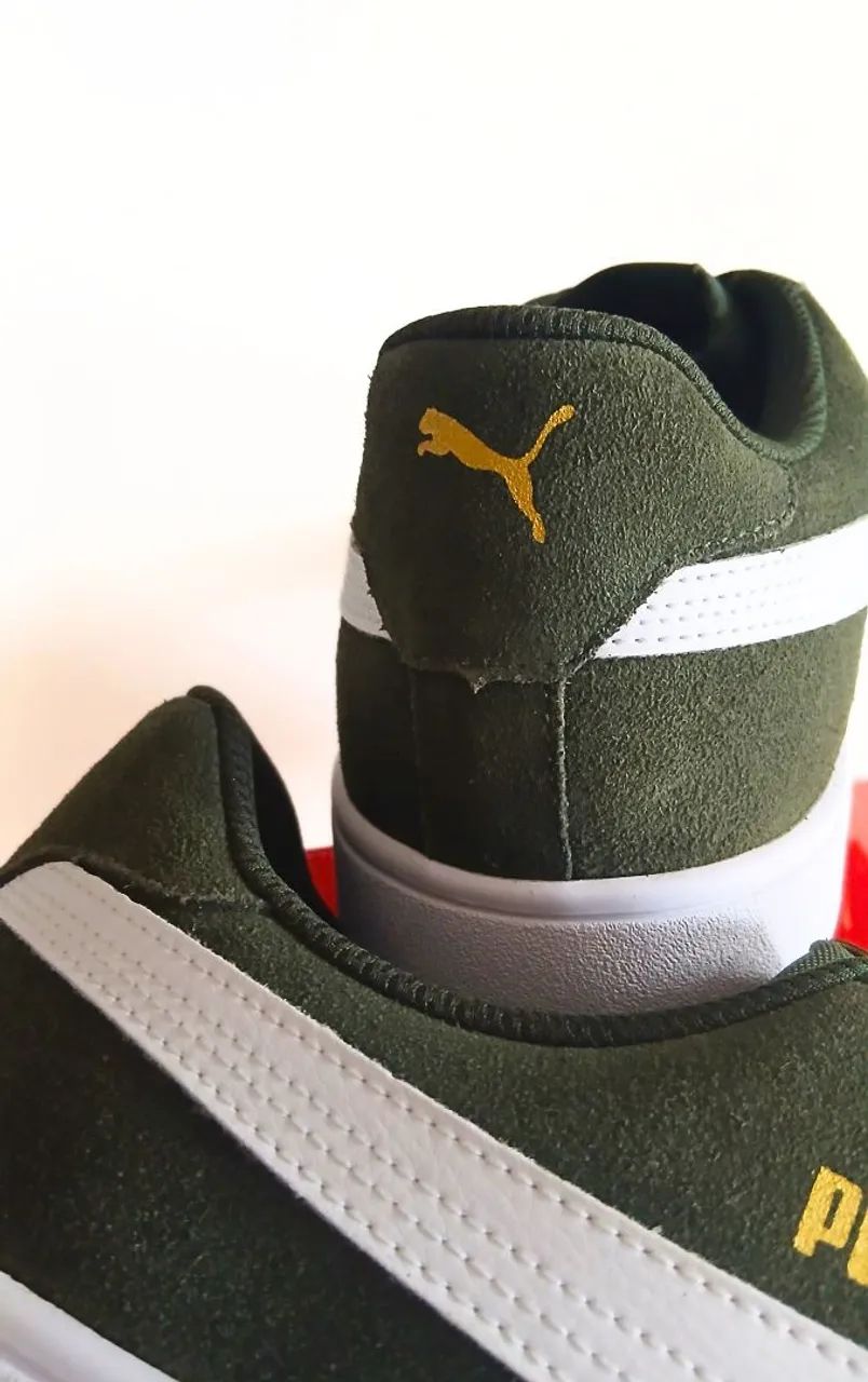 Tênis Puma Smash V2 BDP Masculino - Verde - Foto 3