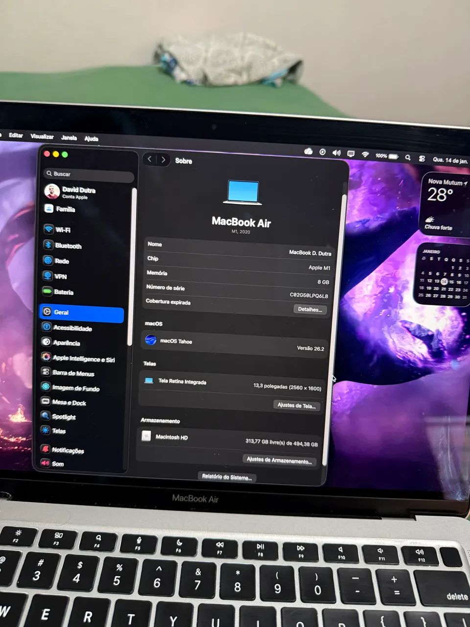 MacBook Air M1 8gb / SSD 512gb - Notebooks - Residencial Beija