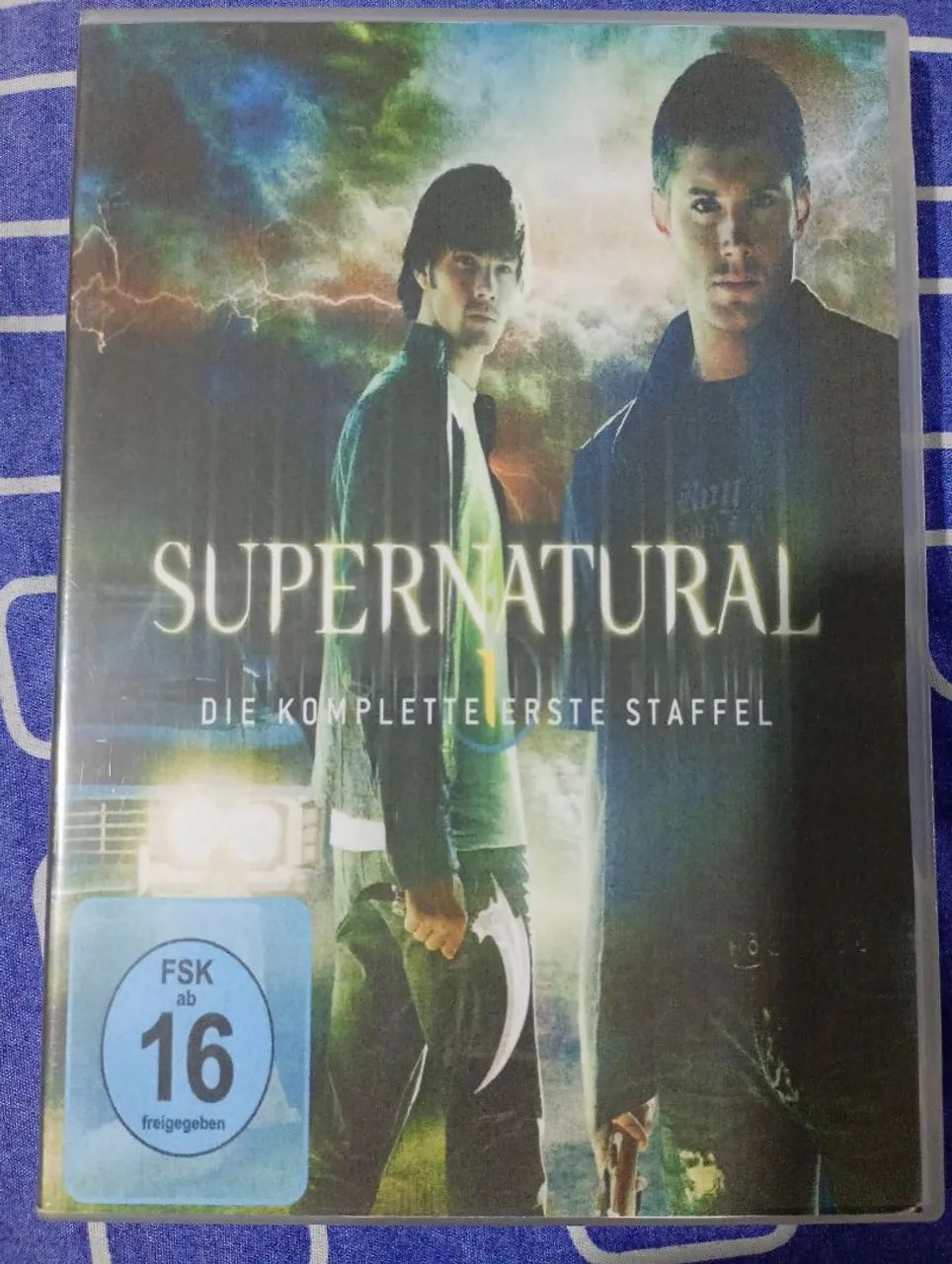 Blu-ray (AUTORADO) SOBRENATURAL - 01 TEMPORADA COM QUATRO DISCOS