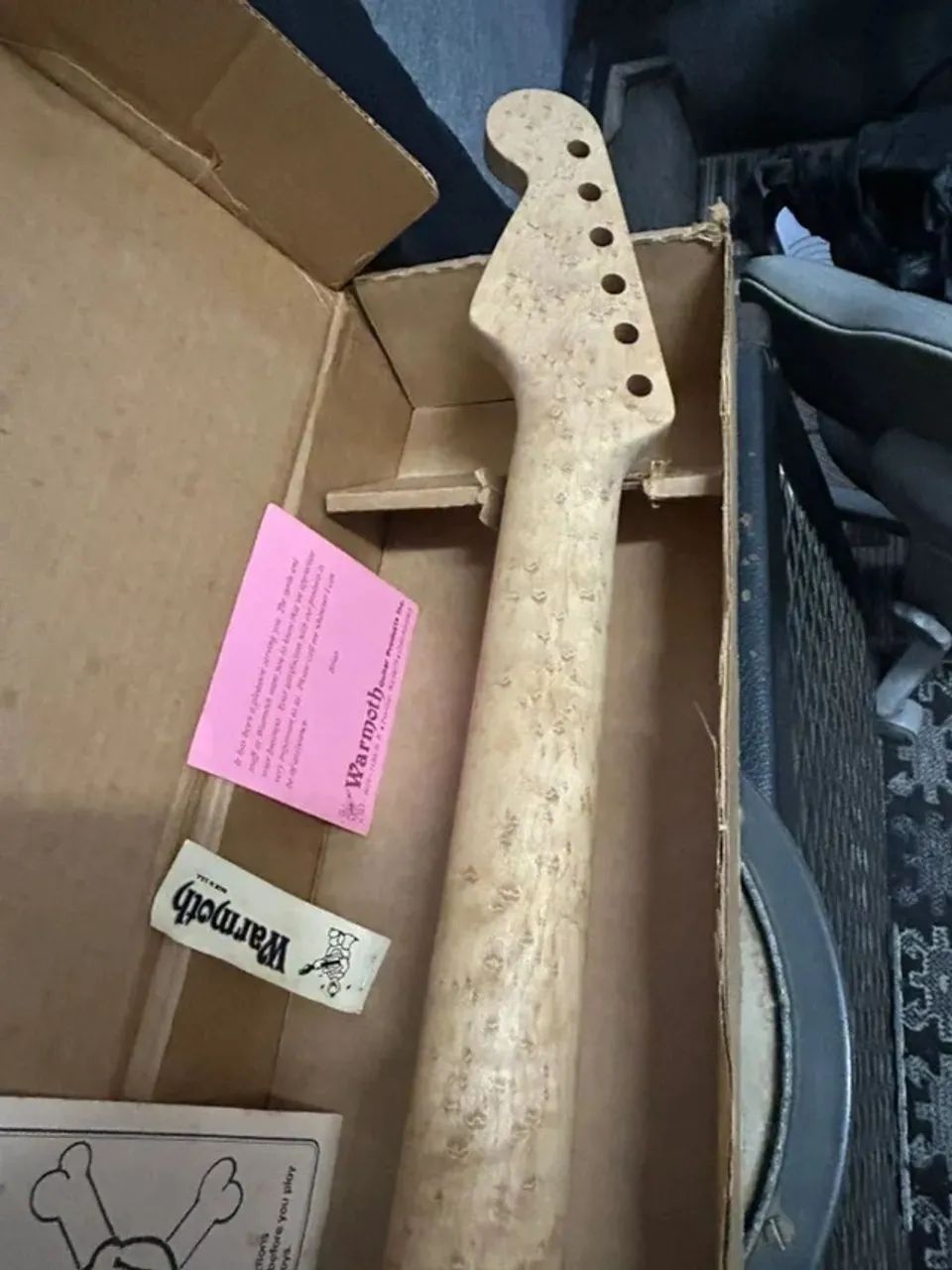 Braço Guitarra Stratocaster Warmoth Maple Birdseye - Foto 5