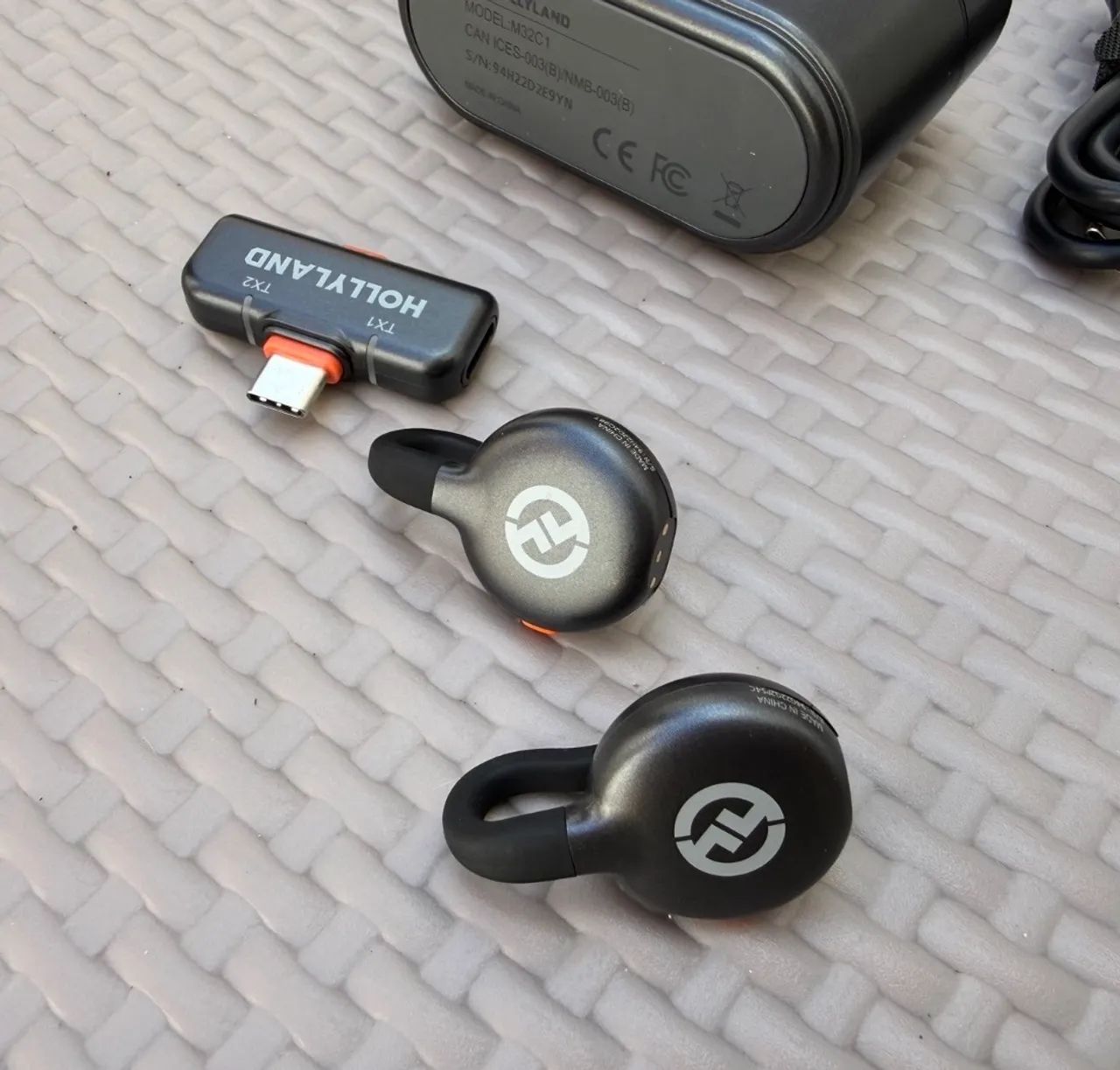 MICROFONE HOLLYLAND LARK M2S Wireless Lavalier Microphone - Foto 2