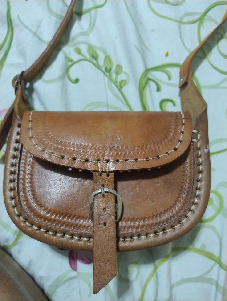 Bolsa pequena couro legítimo  - Foto 4