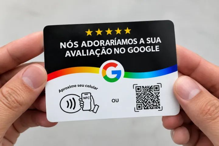 CARTAO NFC AVALIAÇÃO GOOGLE 