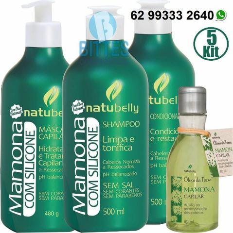 5 Kits Restaurador Combate a Queda de Cabelo Para Cabelos Normais e Ressecados