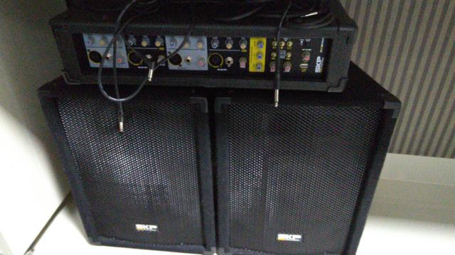 Caixa de Som + Cabeçote (amplificador)Super Oferta!!!!!! Ocasião - Foto 4