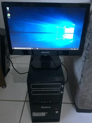 Cpu + monitor + cabos ( aceito cartão ) - Foto 2