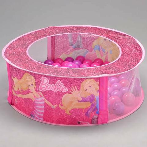 Piscina de bolinhas da Barbie
