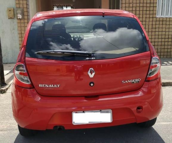 Renault/Sandero Exp1.0 16v 4P, Ano: 2011, Flex: Gas/Alc, cor: Vermelha - Foto 5