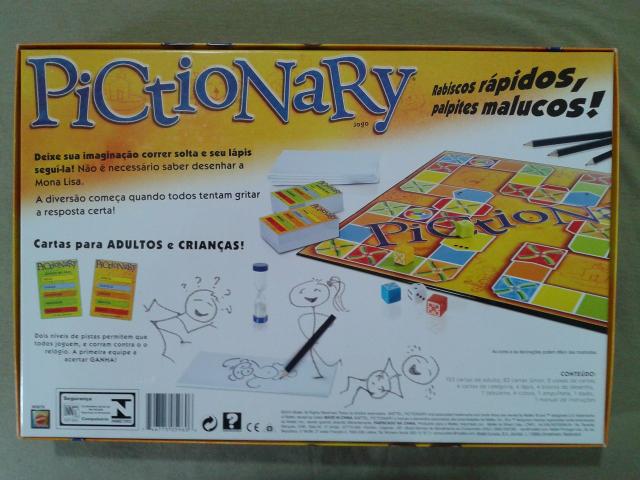 Jogo Pictionary Tabuleiro - Foto 2