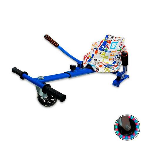 Carrinho para Scooter Vermelho Fogo - LED Na Roda - Foto 5