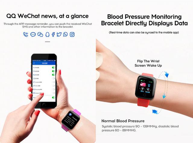 Entrega Grátis Maceió * Relógio Smartwatch Bakeey 116 Plus Batimentos Pressão Passos - Foto 5