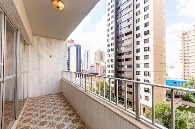Apartamento com 3 dormitórios para alugar, 143 m² por r$ 1.980,00/mês - centro - curitiba/ - Foto 5