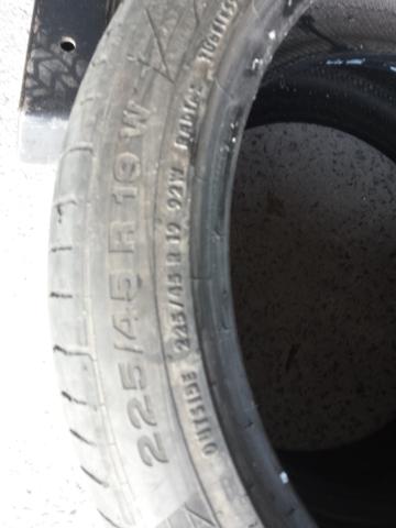 Pneu 225 45 19 Continental Conti BMW perfil baixo - Foto 2