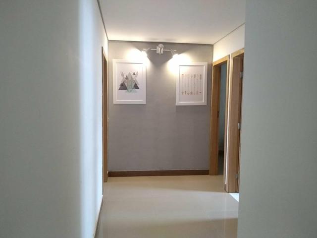 Casa nova condomínio lote 960m2 3 quartos hidro piscina grande closet porcelanato barata - Foto 5