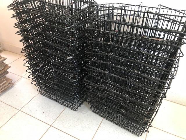 Cestinha de Supermercado Preta - Foto 3