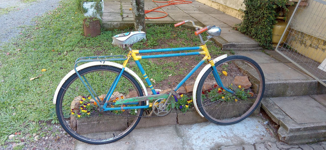 Bicicleta Antiga Anos 60 Decoração Ambientes - Foto 2