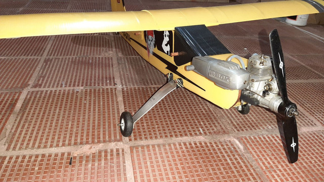 Aeromodelo Pastinha J3. Motor OS46ax - Foto 2