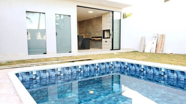 Piscina churrasqueira rua 12 Vicente Pires 4 suites condomínio - Foto 9