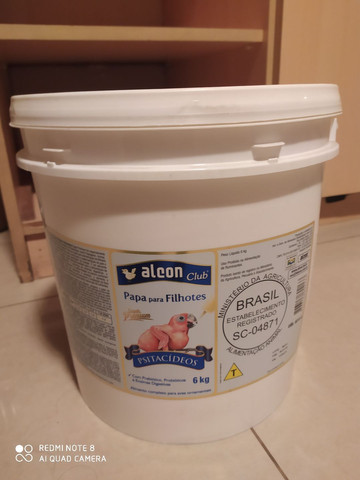 Papinha Filhotes Psitacídeos Alcon 6kg